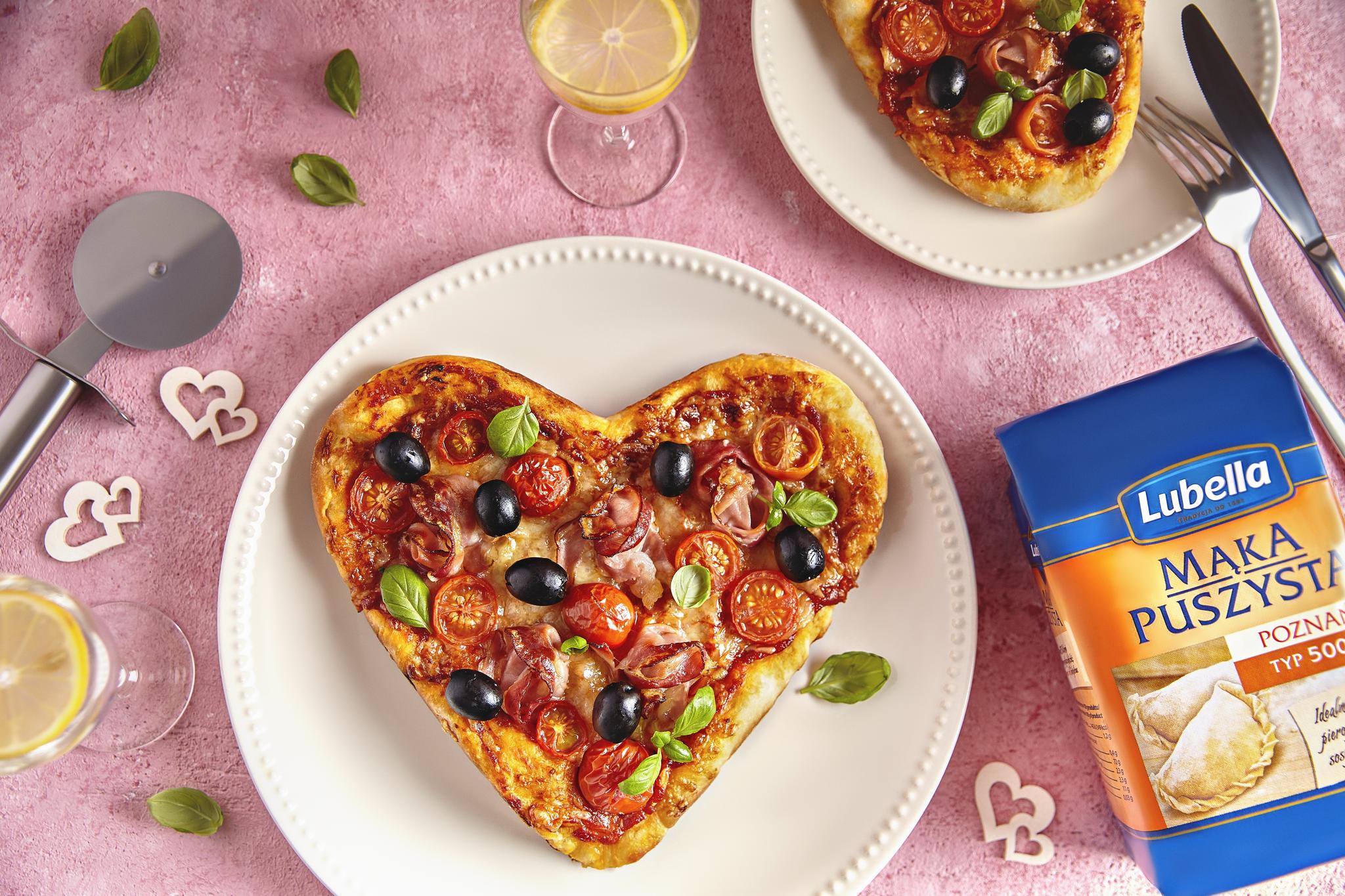 Walentynkowa pizza