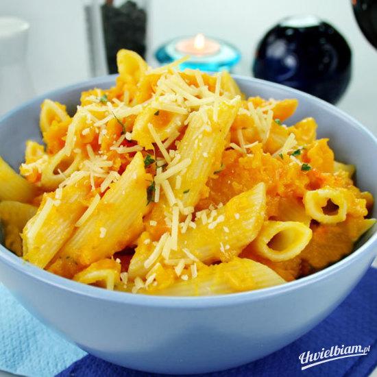 Penne z dynią i cynamonem