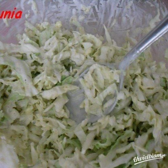 Surówka z pekinki i ogórków
