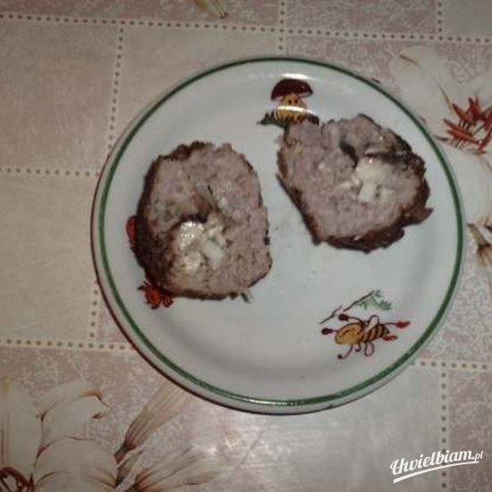 Kulki mięsne z pieczarkami