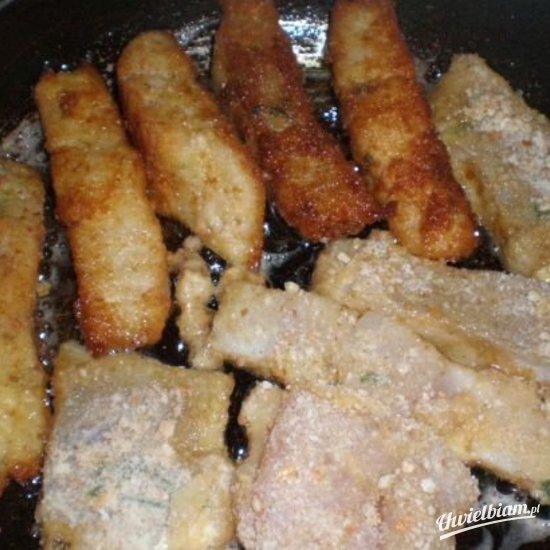 Halibut panierowany