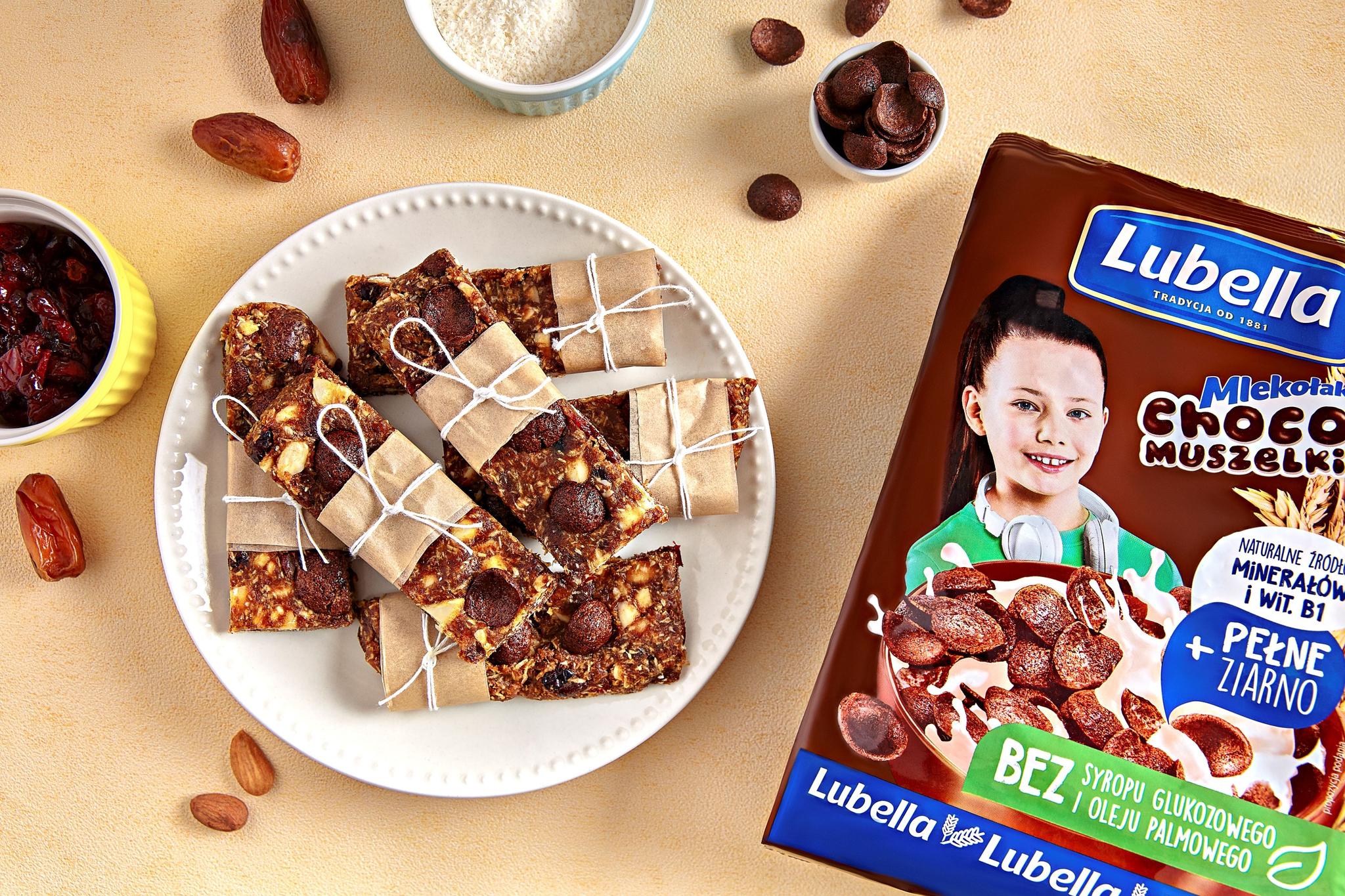 Bakaliowe batoniki z Choco Muszelkami