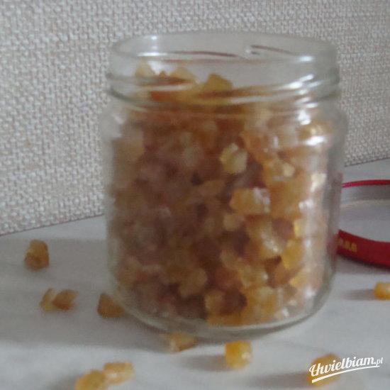 Skórka pomarańczowa w cukrze