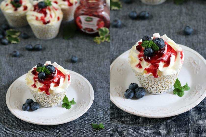Muffinki z konfiturową niespodzianką 