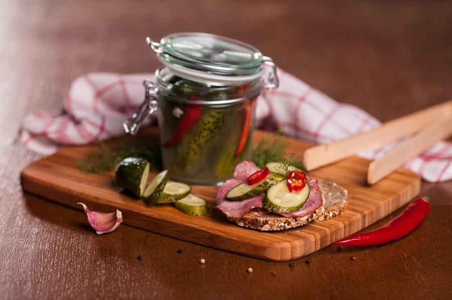 Uzależniające ogóreczki chili