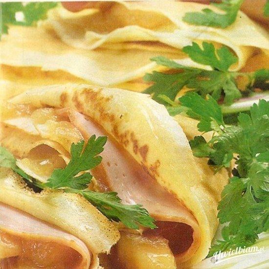 Zawijańce z szynką