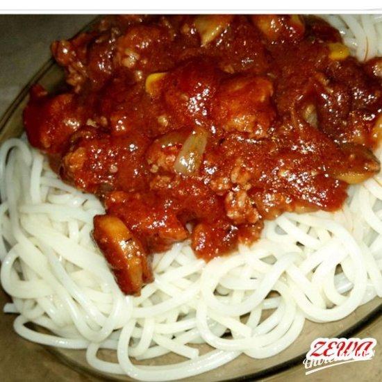 Sos ala spaghetti