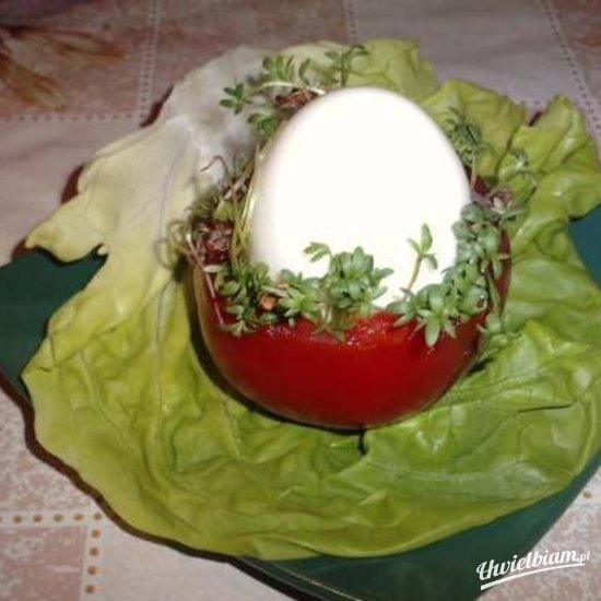 Jajka w pomidorach