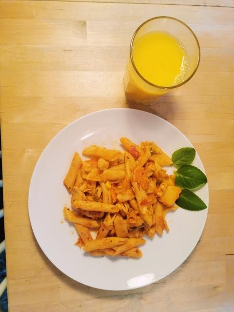Penne z warzywami
