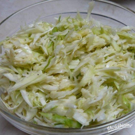 Zielona sałatka.