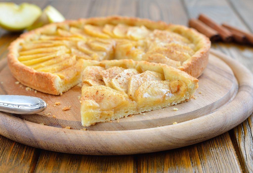 Puszysta tarta z jabłkami!
