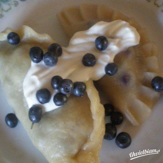 Pierogi z jagodami