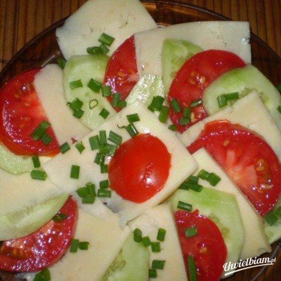 Przystawka z sera gouda