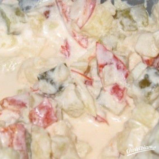 Śledzie w sosie śmietanowym