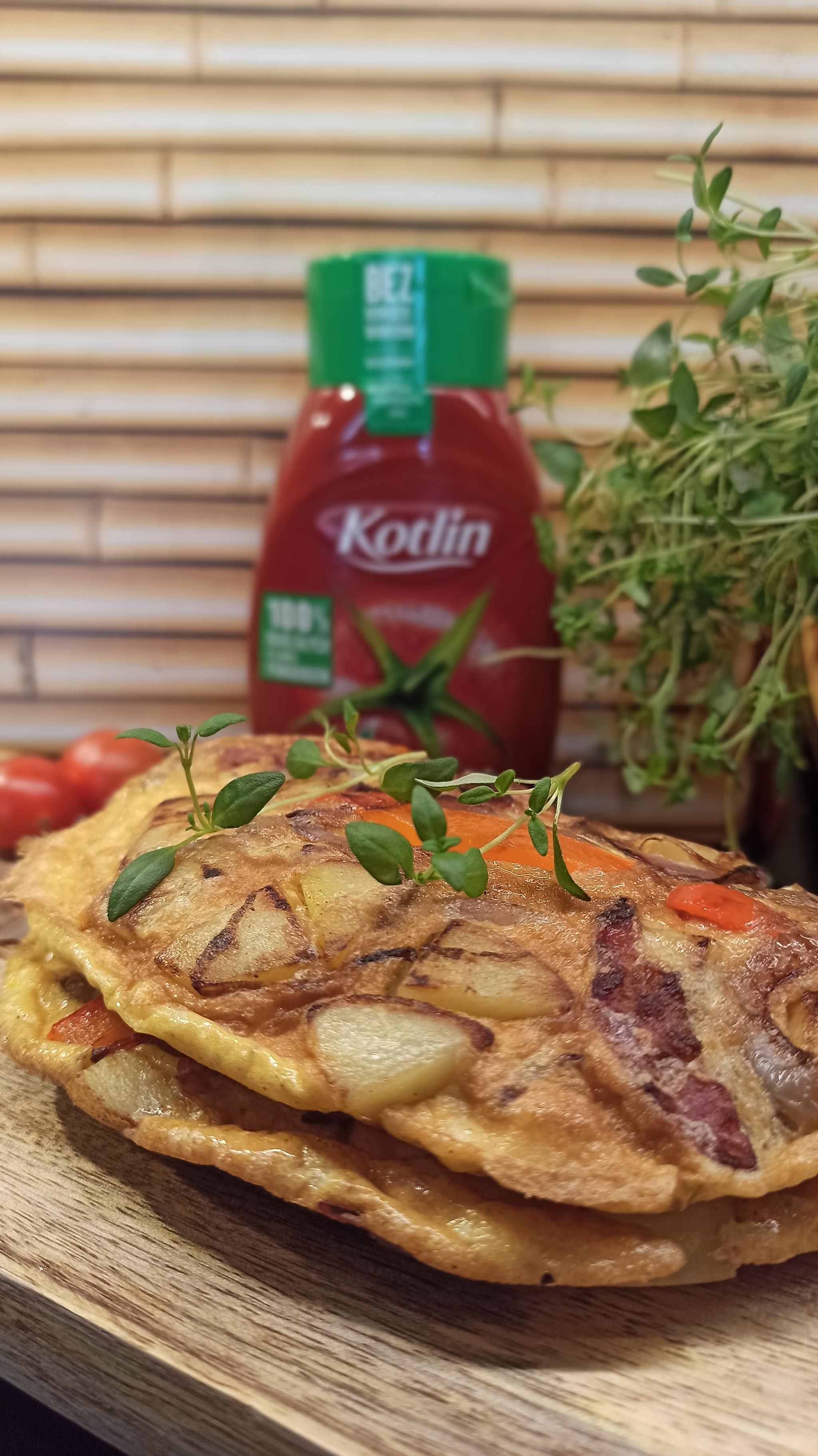 Omlet hiszpański z ziemniakami