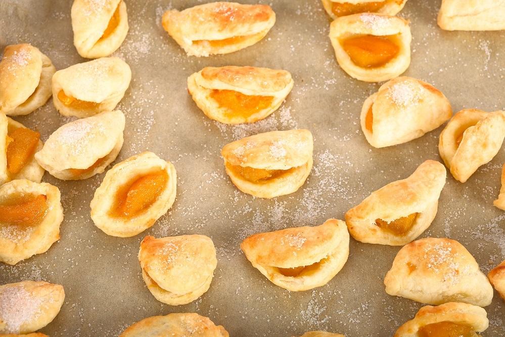 Ciasteczka z brzoskwinką 