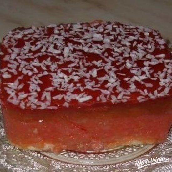 Szarlotka na zimno