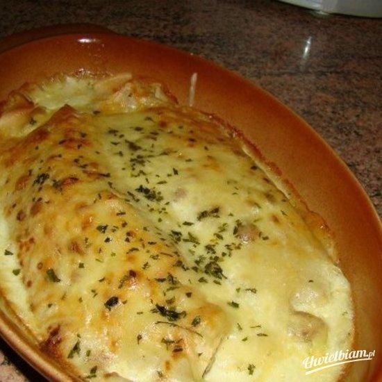Naleśniki pod gorgonzolą