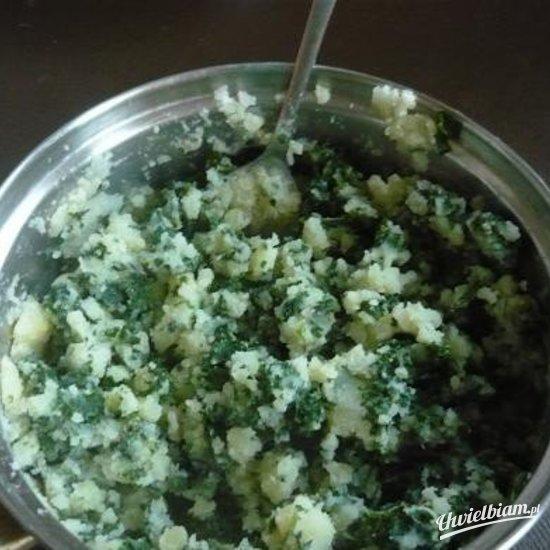 Puree ziemniaczane z jarmużem