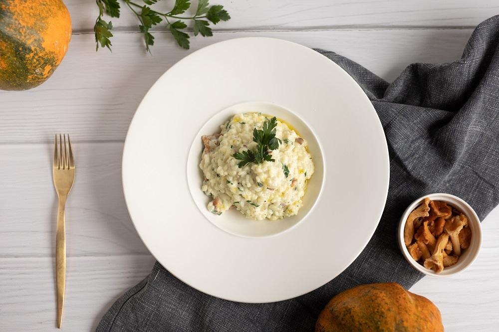 Risotto z kurkami