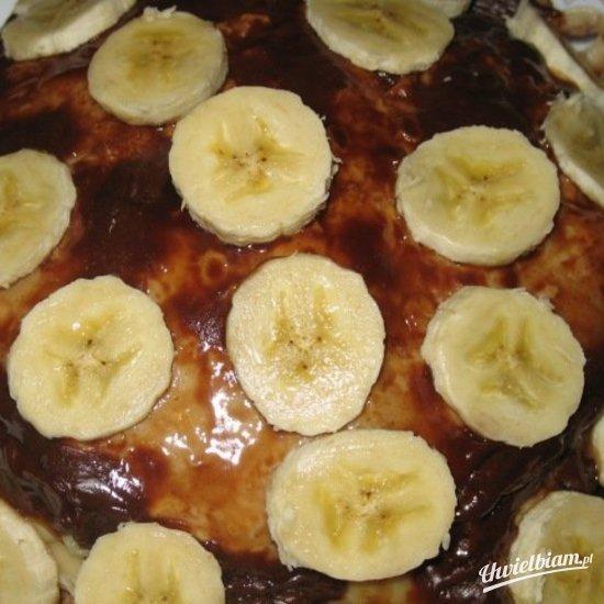 Naleśnikowa bomba z bananami