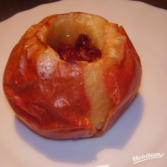 Pieczone jabłka z konfiturą