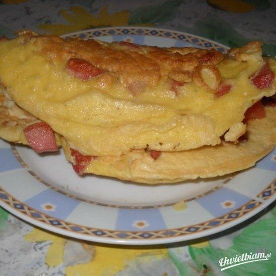 Omlet z jabłkami