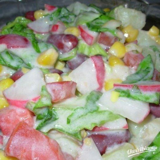 Sałatka grillowa