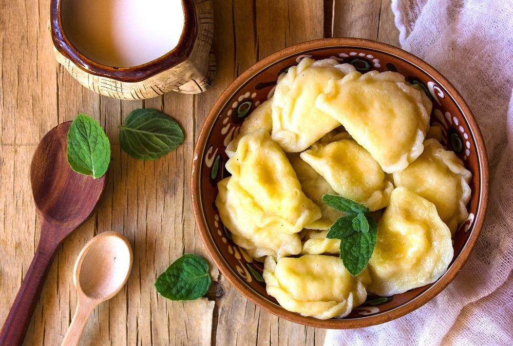 Pierogi z twarogiem