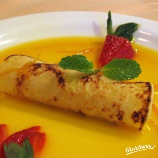 Pomarańczowe naleśniki Suzette