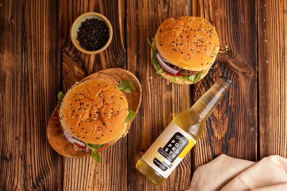 Burger wegetariański
