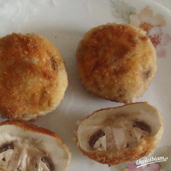 Pieczarki smażone panierowane