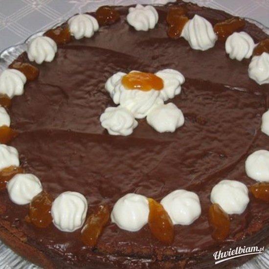 Tort Sachera z marmolada morelową