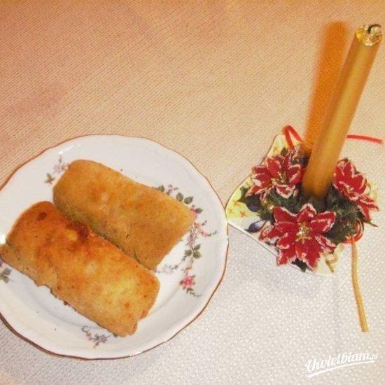 Krokiety piwne z kapustą i grzybami
