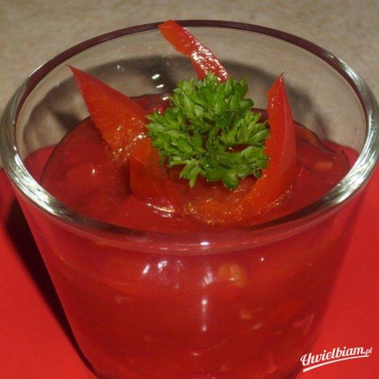 Pikantny dip paprykowy