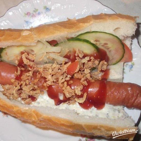 Domowe hot-dogi