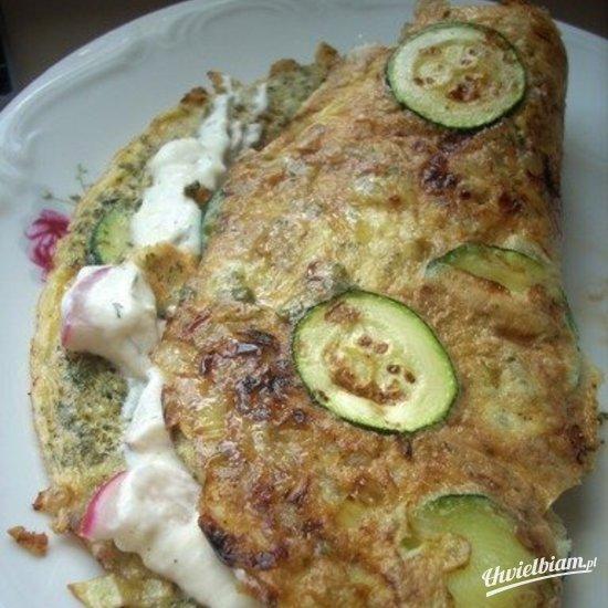 Omlet z cukinią