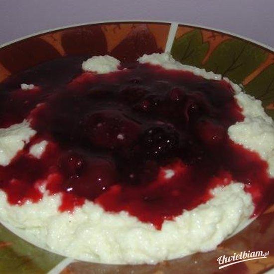 Kasza manna z frużeliną