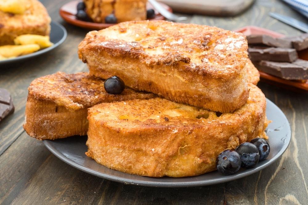 Grzanki smażone w jaju