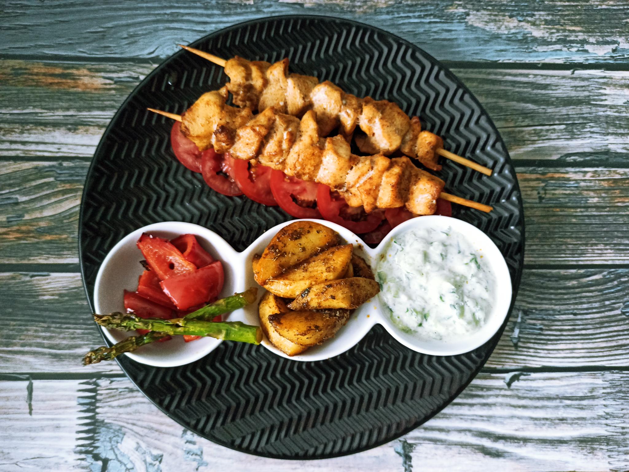 Souvlaki — greckie szaszłyki