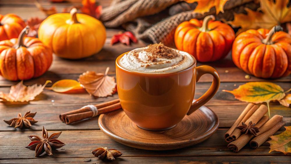 Pumpkin spice latte — kawa dyniowa