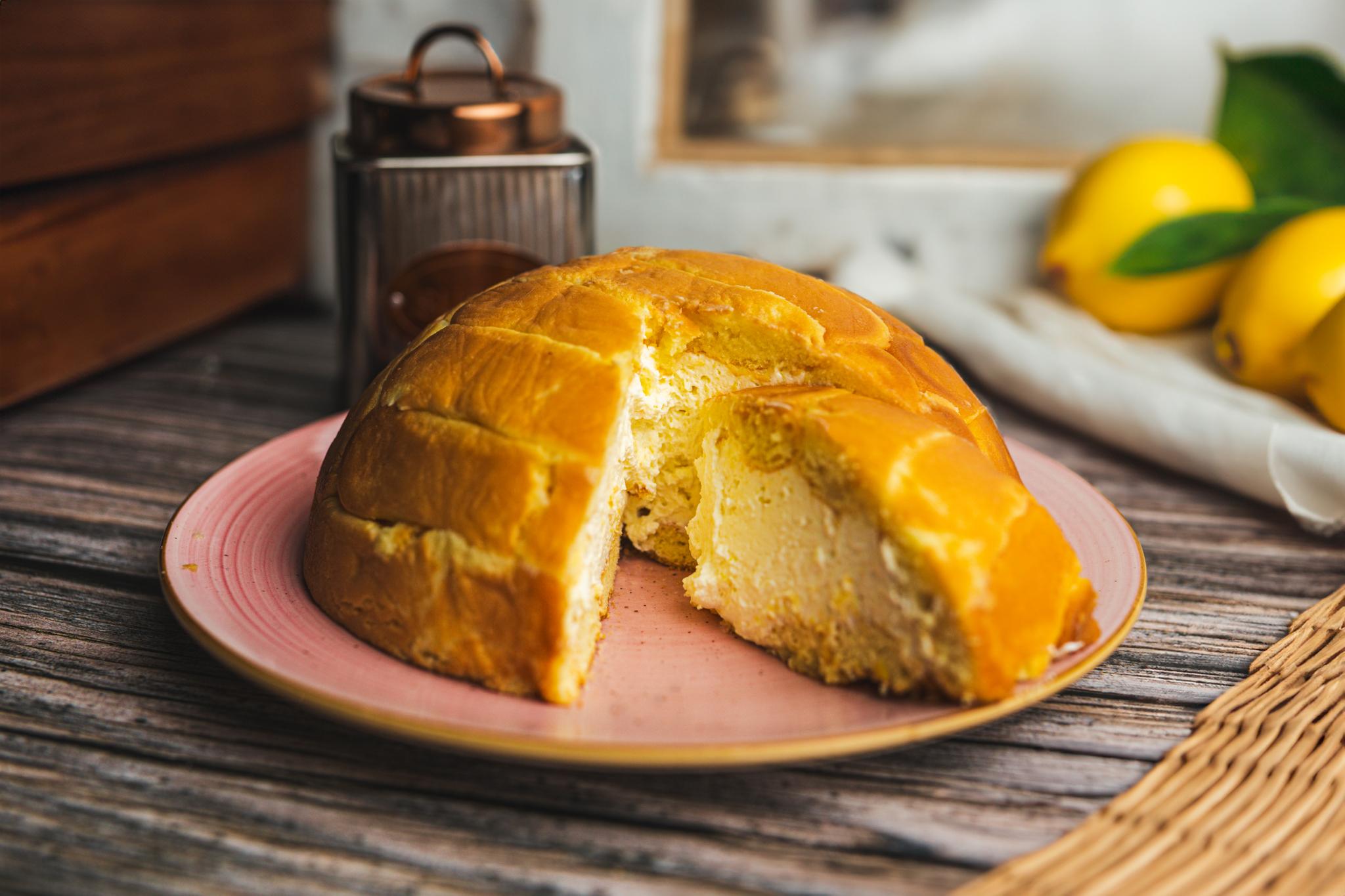Zuccotto al limone