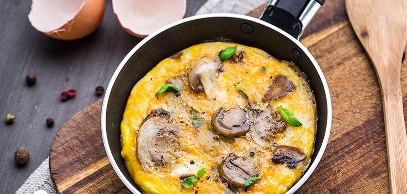 Omlet z grzybami