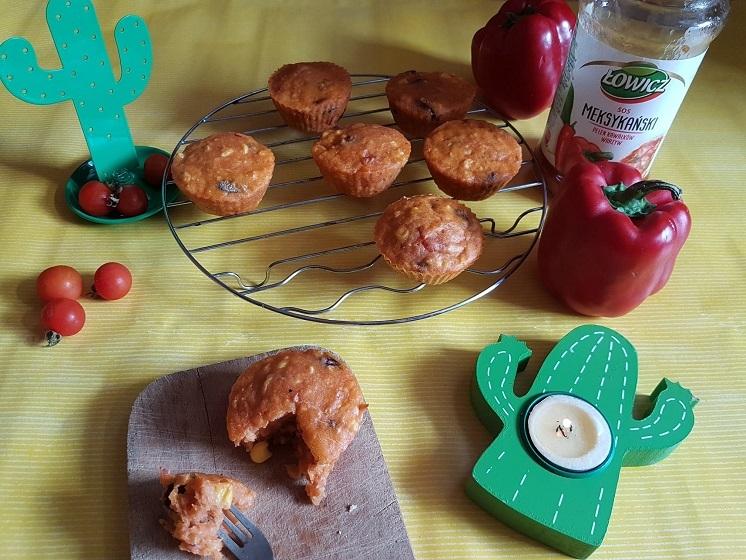 Pikantne, meksykańskie babeczki