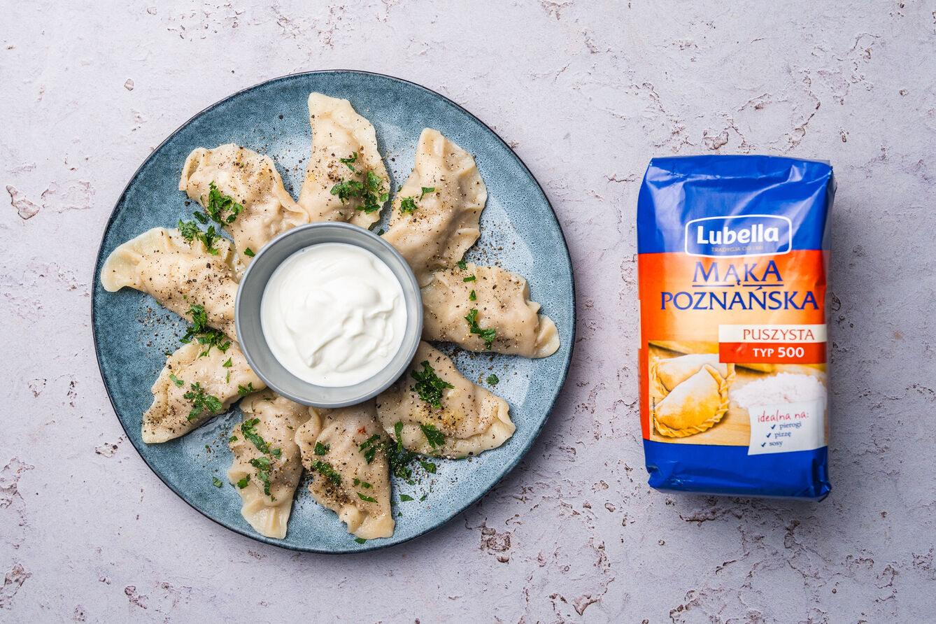 Pierogi ukraińskie z mięsem