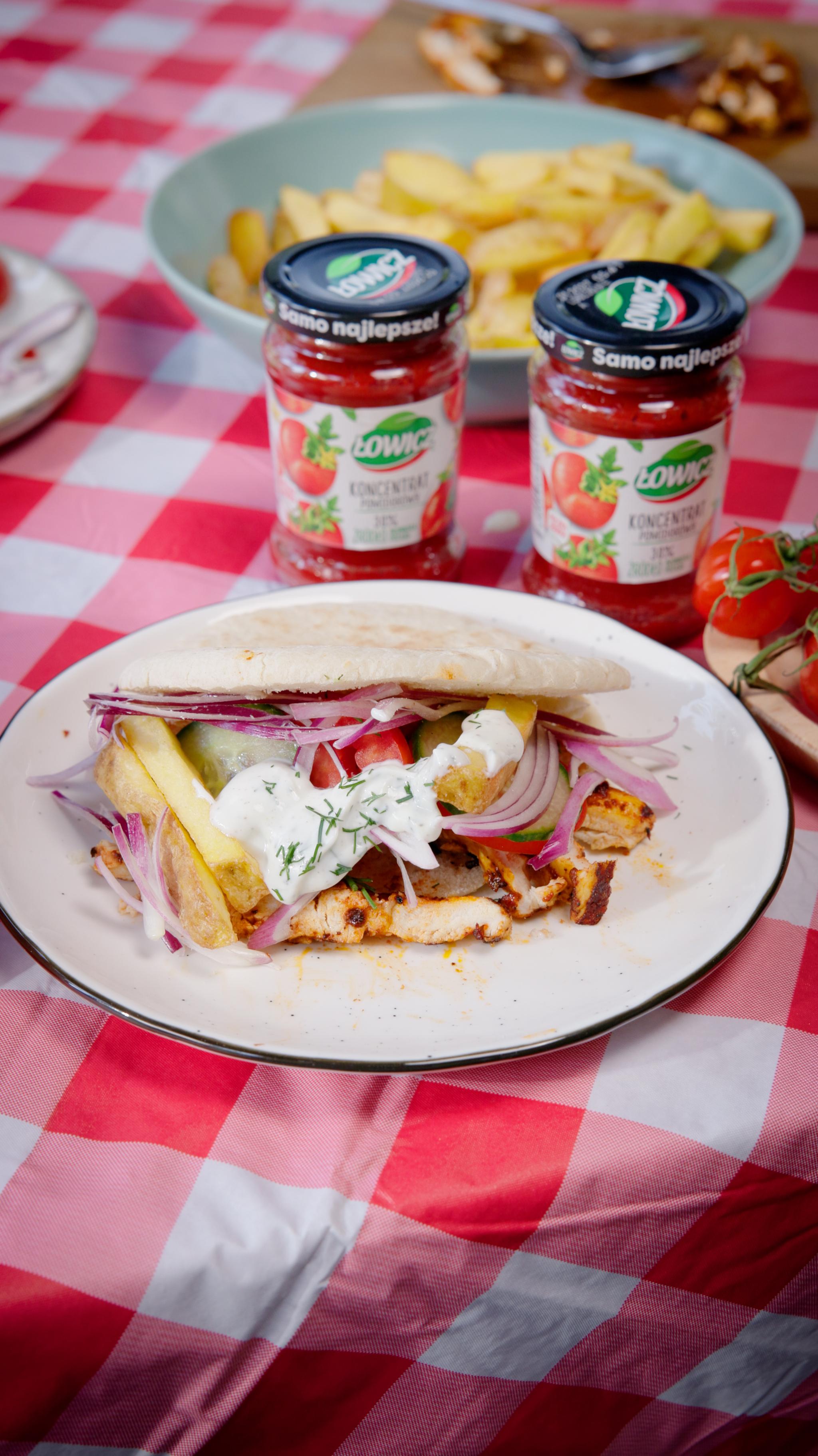 Gyros z grilla