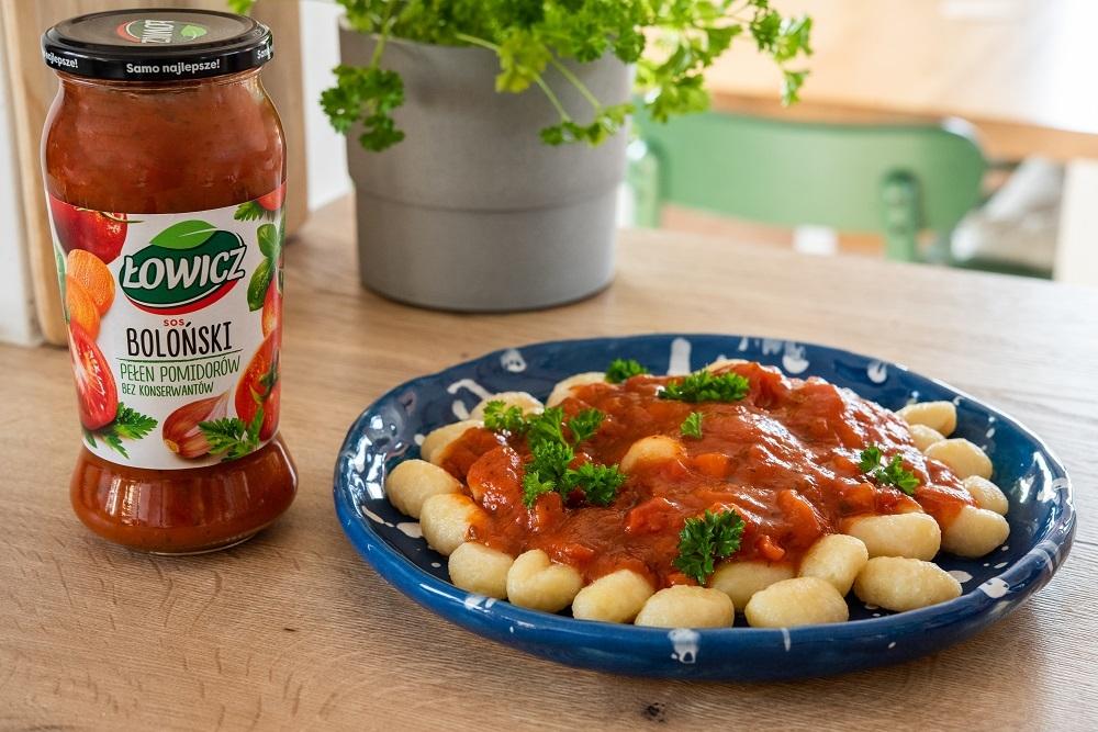 Gnocchi z sosem bolońskim