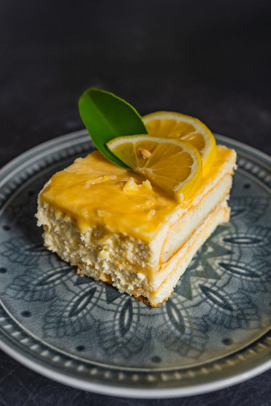 Cytrynowe tiramisu z lemon curd