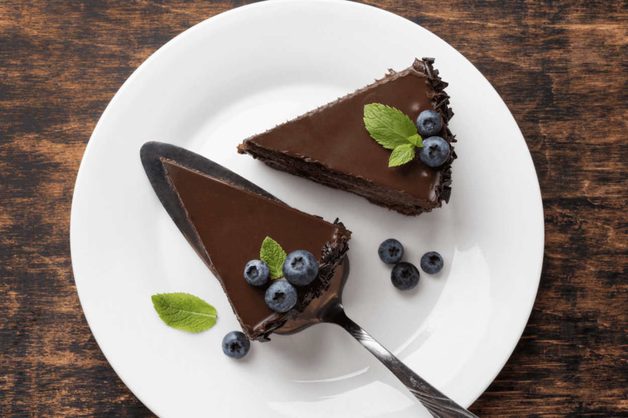 Czekoladowy sernik wegański z tofu