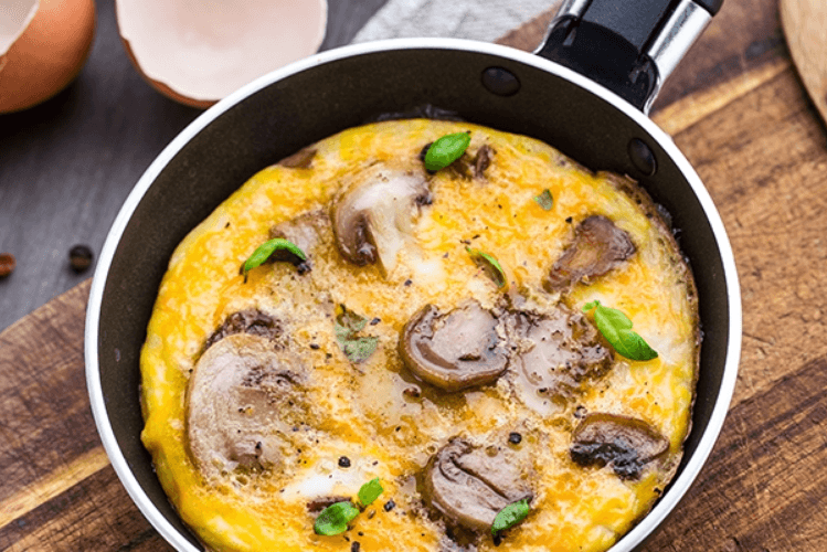 Omlet z grzybami